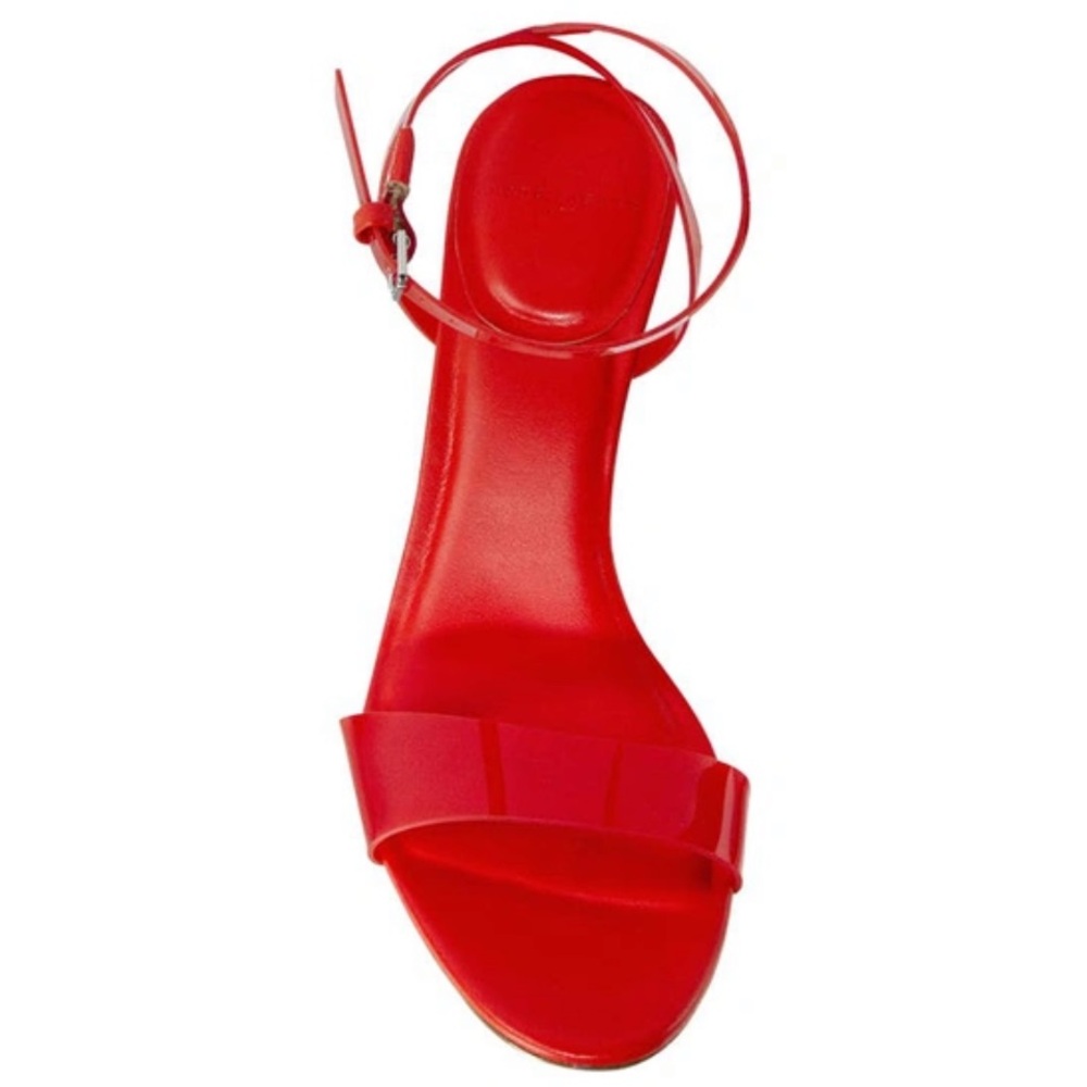 Marc Fisher Calisty Red Strappy Heeled Sandal - Picture 5 of 9
